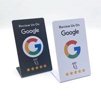 Impression personnalisée Google Avis Pop Up Card Google Review Card Nfc 213 215 216 Google Card Review