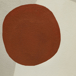 Peinture à l'huile abstraite crémeuse peinte à la main, couleurs Morandi, décoration de salon, salle à manger, œuvre d'art sans cadre, effet visuel 3D - Product Image 4