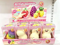 Mainan Ekstrusi Es Krim Renyah dan Lembut Terlaris, Alat Penghilang Stres, Mainan Squishy Lambat Mengembang