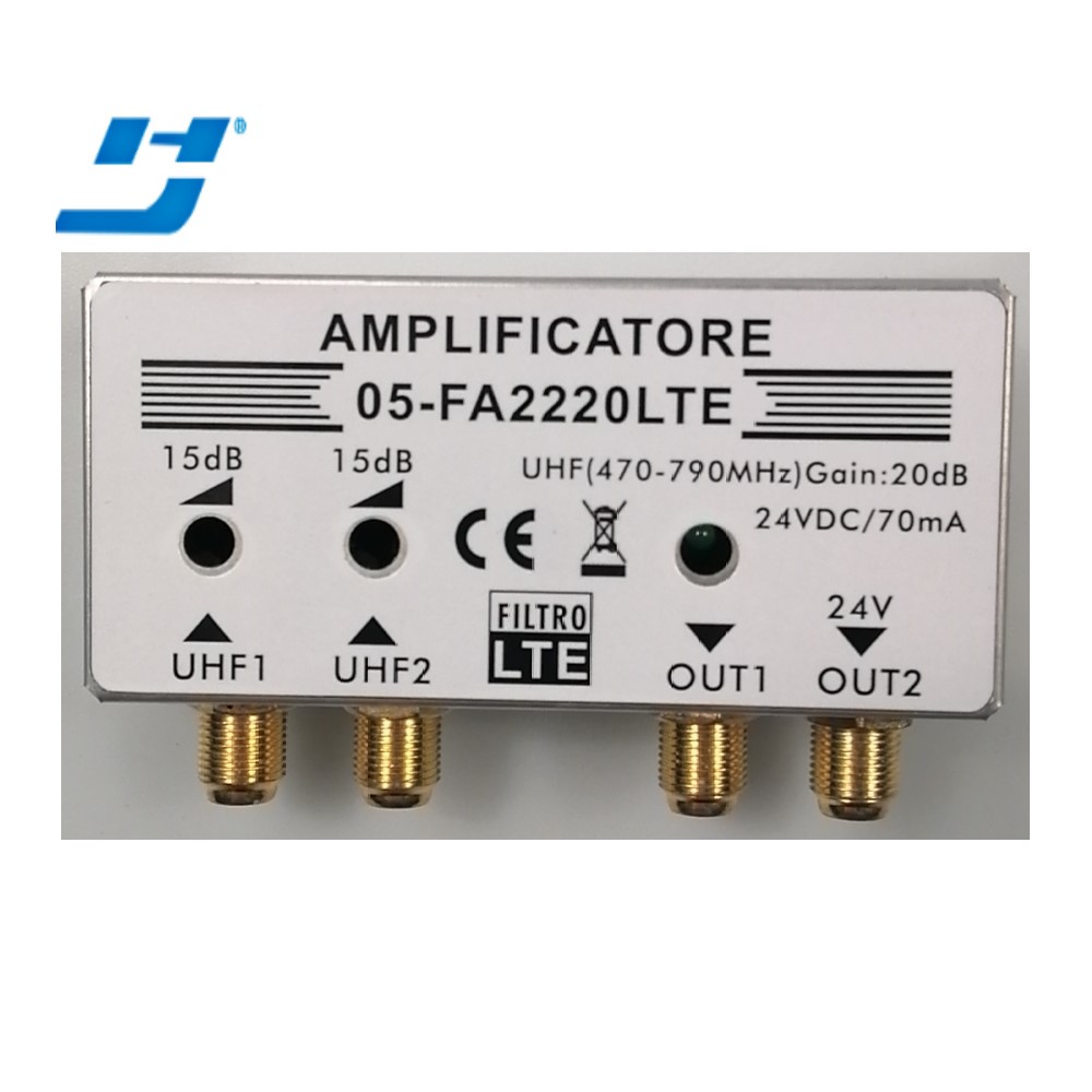 Passive O2 Reception Booster Tv Signal Booster Amplifier Indoor TV
