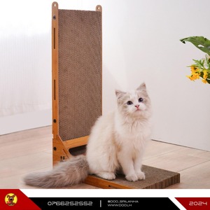 กรอบพลาสติกสำหรับปีนเขาแมวทำจากกระดาษลูกฟูกขนาดใหญ่สำหรับแมวเกา - Product Image 2