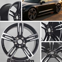 Venta Directa de Fábrica, Llantas Deportivas Personalizadas de Aleación de Aluminio para SUV, Diseño Multirradio en Hiperplata, 19 y 20 Pulgadas, Nuevas, PCD 5x120