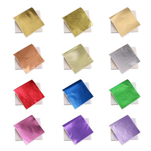 Foglio di foglie d'<span class=keywords><strong>oro</strong></span> commestibili 24K briciole di fiocchi per la decorazione della torta - Product Image 6