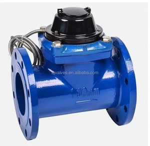 Đồng hồ đo lưu lượng nước lạnh loại cánh quay cơ khí, kiểu mặt bích, vỏ đồng, đường kính lớn, độ chính xác cao - Product Image 4