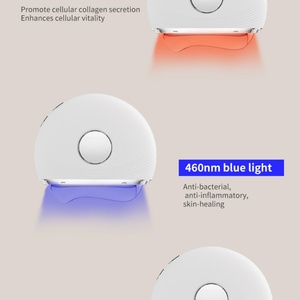 Appareil de massage facial électrique Gua Sha vibrant 2025 chaud/froid anti-âge, anti-rides et anti-poches pour lifting du visage - Product Image 4