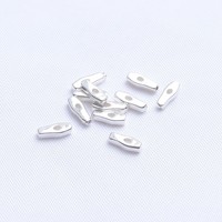 Lot de 50 perles espacées irrégulières en laiton plaqué or 14 carats, perles en vrac en forme de pépites pour la fabrication de bracelets et la création de bijoux