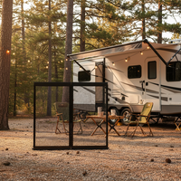 Installation de camping qui améliore l'esthétique intérieure des camping-cars : style élégant, alliage d'aluminium, minimaliste, petit modèle à fixation rapide, facile à installer, compatible Mercedes-Benz
