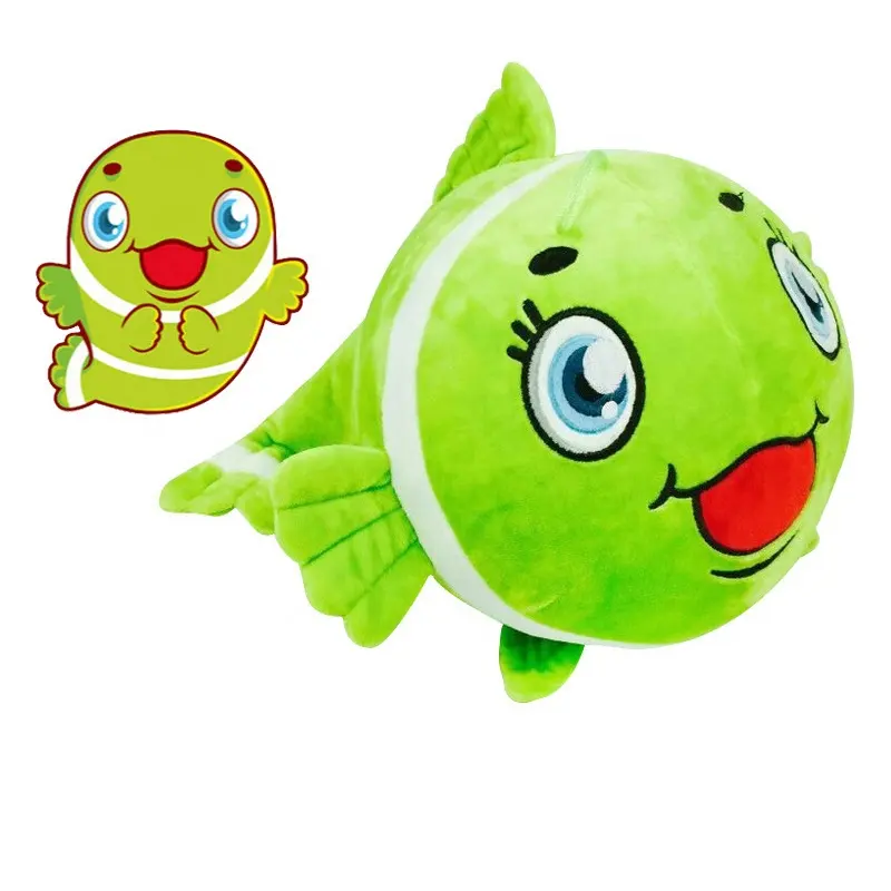 Amazon Hot Selling Funny Realistic Fish Plush Toy Maker Plush Toy Maker Plush Toy Realistic