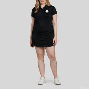 Summer High Quality 180Gsm Thin Breathable Button <b>Down</b> Shirt Regular Fit Outdoor Gym Moisture-Wicking Women's Polo Shirts - Product Image 2