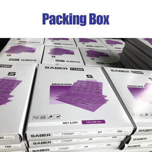 Fabrika doğrudan tedarik SABER 230*280mm mor 775WP mor Metal parlatma için kuru ve ıslak zımpara levha - Product Image 6
