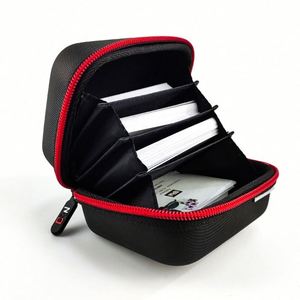 กระเป๋าใส่บัตร EVA กันน้ำ สำหรับนามบัตร บัตรธนาคาร บัตรประชาชน ดีไซน์ทันสมัย ทำจากหนัง ไนลอน PU กันกระแทก พร้อมช่องใส่ PC สำหรับพกพา - Product Image 1