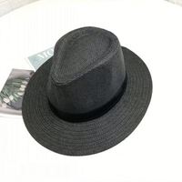 Sombrero Panamá Clásico Ajustable - Hecho a Mano en Ecuador, Sombreros de Sol para Mujer y Hombre, Sombrero de Paja para Hombre, Protección UV, Modelo J0154