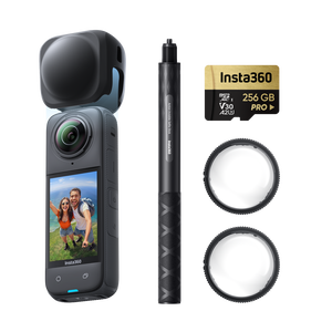Insta360 X4 Get-Set Vlog Motorcycle Ultimate Multiview Bike Driving Camera SD <b>Card</b> Waterproof Shockproof - Product Image 6