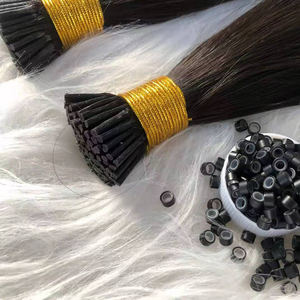 Extensions de cheveux 100% vierges naturels, double épaisseur, en gros, avec kératine italienne, pointes en <span class=keywords><strong>U</strong></span>/plates/en I - Product Image 3