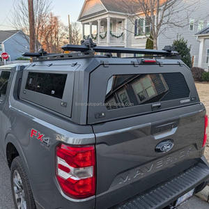 Couvre-caisses de camionnettes <span class=keywords><strong>4x4</strong></span> en acier étanche à coque rigide avec fenêtres coulissantes verrouillables et capots de rail pour <span class=keywords><strong>Ford</strong></span> <span class=keywords><strong>Maverick</strong></span> <span class=keywords><strong>2022</strong></span>-2025 - Product Image 4