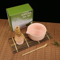 Ensemble de fouets à matcha en bambou naturel faits à la main, fouet à thé vert matcha de style japonais, accessoires pour la préparation du thé