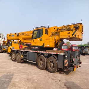 QY70KC 70 Ton Used Mobile Truck <b>Crane</b> With <b>Engine</b> And Pump Motor Good Working Condition - Product Image 1