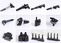 High Quality Durable Integrated Auto Ignition Coil, High Temp Resistant, Stable Output & Low Failure