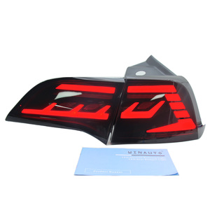 WINAUTO luces de coche luces traseras LED para Tesla Model 3 /Model <span class=keywords><strong>Y</strong></span> 2019 - 2022 montaje lámpara trasera lámpara de freno de parada señal de giro - Product Image 4
