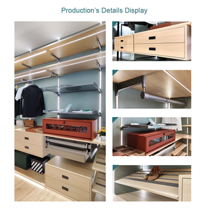 <span class=keywords><strong>Angolo</strong></span> appartamento <span class=keywords><strong>dimensioni</strong></span> personalizzate plafoniera nero armadi appendiabiti Organizer accessori sistemi piccola passeggiata nell'<span class=keywords><strong>armadio</strong></span> - Product Image 4