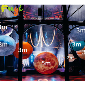 巨大なカスタムメイドのインフレータブル地球儀バルーン、プロモーションや装飾用、防水 - Product Image 2