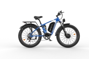 Vélo tout-terrain et neigeux CT8 avec moteur arrière de 26 pouces, transmission centrale, 52V, sans balais, double batterie et pneus larges CT8 Fat Tires Enha - Product Image 3