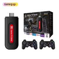 Q9 Pro TV Game Stick 3D 4K Konsol Video Game Retro Pengontrol Nirkabel 2.4GHz Sistem Ganda Android TV 9.0 S905L Mali-G31 1GB RAM