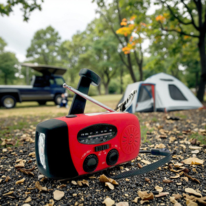 Logotipo OEM <span class=keywords><strong>gratis</strong></span> portátil 1200mAh AM/FM/WB <span class=keywords><strong>Radio</strong></span> meteorológica <span class=keywords><strong>Radio</strong></span> de supervivencia de emergencia con linterna Manivela Panel solar Altavoz - Product Image 5