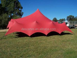 Petite tente de <span class=keywords><strong>camping</strong></span> rouge extensible pour l'extérieur, pour se protéger - Product Image 3