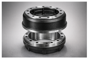 ดรัมเบรกเหล็กหล่อสีเทาสำหรับงานหนัก (HT250/G3000) สำหรับระบบเพลาของรถบรรทุกเชิงพาณิชย์และรถยนต์โดยสาร - Product Image 6