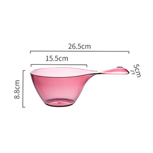 High Quality Plastic Clear Water Spoon With Long Handle Baby Shower Water Scoop Water Floating
