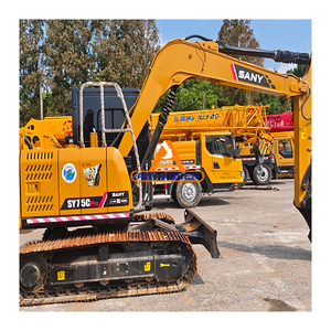 Excavadora Sany 75 75c 75pro usada de segunda mano Sany SY75 55 60 excavadora de orugas pequeña excavadora de movimiento de tierras Sany75 en el comercio - Product Image 1