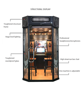 Sala de Práctica de Karaoke Móvil de Autoservicio, Mini KTV para Parques de Diversiones, Venta al Por Mayor - Product Image 4