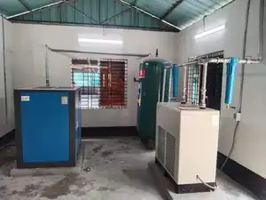 Fix Speed Direct Driven 22kw 30hp 8 Bar IP54 380V 50HZ 3PH Air Screw Compressor Manufacturer To Indonesia