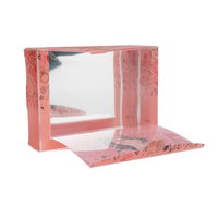 Klar Großhandel Benutzerdefinierte kleine Schönheit Folding Klar PVC PET Kunststoff Transparent Verpackung Boxen für Kosmetik produkt
