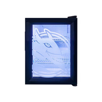 Mini-réfrigérateur commercial Meisda SC35 pas cher, à température unique, électrique, en verre, pour boissons, 220V