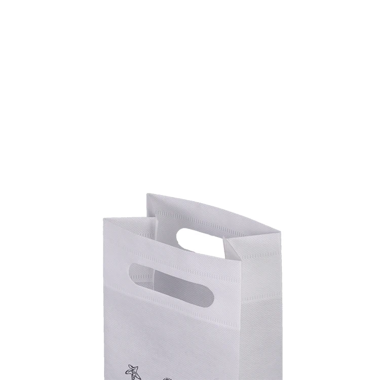 Eco-friendly non woven shopping bag cheap printable pattern logo portable foldable non woven tote bag for shopping supermarket