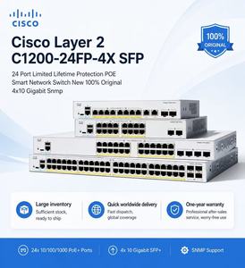 Switch de Red Inteligente Layer 2 C1200-24FP-4X SFP de 24 Puertos con POE Limitado, Nuevo 100% Original, 4x10 Gigabit Snmp - Product Image 4