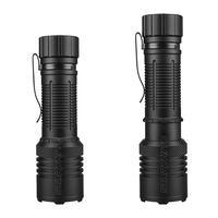 STARYNITE 2024 Nouvelle Arrivée Aluminium Blanc Laser 18650 Lampe de Poche Led Rechargeable