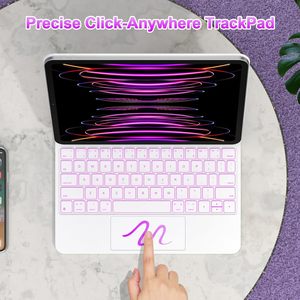 เคสคีย์บอร์ดมินิอเนกประสงค์พร้อมหน้าจอ LED สำหรับ <span class=keywords><strong>iPad</strong></span> Pro 11 นิ้ว และ <span class=keywords><strong>iPad</strong></span> Air 11/10.9 นิ้ว รุ่นใหม่ - Product Image 3