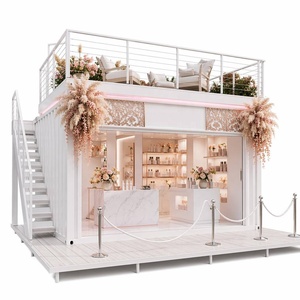 Quiosco de Venta al por Menor en Contenedor Desplegable Elegante de 20 pies, Stand de Exhibición Móvil Modular, Tienda Prefabricada en Contenedor para Marcas de Belleza y Estilo de Vida - Product Image 6