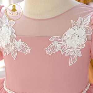 Vestido Floral Tipo Smock para Niñas, Ropa Formal para Fiestas, Vestido de Flores para Bebés, Vestidos de Cumpleaños para Niñas, Vestidos de Lujo para Niñas Pequeñas - Product Image 5