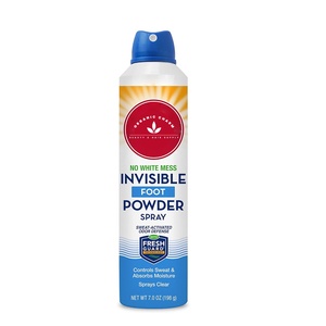 Spray de soin des pieds naturel Poudre d'absorption d'humidité Déodorant <span class=keywords><strong>anti</strong></span>-<span class=keywords><strong>transpirant</strong></span> alternatif Sans talc Service OEM Prix de gros - Product Image 2