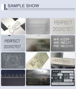 Machine de marquage par poinçonnage automatique de plaque signalétique en métal, plastique dur, contrôle LCD laser parfait, machine de gravure de numéro de châssis VIN - Product Image 3