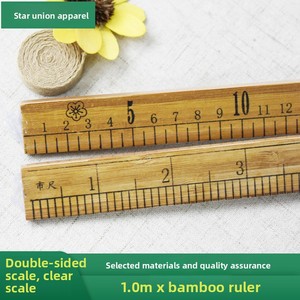 Règle <span class=keywords><strong>de</strong></span> tailleur en bambou, règle <span class=keywords><strong>de</strong></span> 1 mètre en bambou pour la <span class=keywords><strong>coupe</strong></span> <span class=keywords><strong>de</strong></span> vêtements, la mesure <span class=keywords><strong>de</strong></span> vêtements, la création <span class=keywords><strong>de</strong></span> patrons, règle droite - Product Image 4