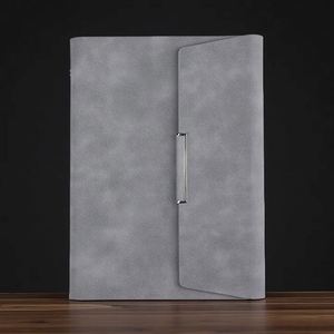 High Quality Custom Business Planner Journal <b>Diary</b> Personalized Printing Binding Notebook PU Leather Fabric/PP/PVC 100 Sheets - Product Image 4