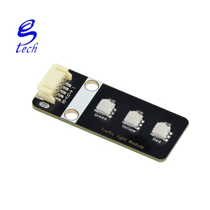 Kit électronique de feux de circulation LED 5V rouge vert jaune avec capteur d'intensité lumineuse DIY - Product Image 1