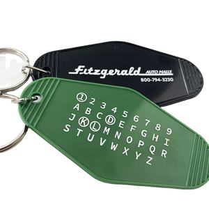 พวงกุญแจสไตล์วินเทจพร้อมการออกแบบลายการ์ตูนอนิเมะแบบหรูหราสำหรับห้องพักโรงแรมโลโก้ที่กำหนดเอง - Product Image 5