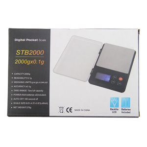 500g x 0,01g/0,1g 1000g/2000g * 0,1g Digital waage Jewel Pocket Balance Diamant-Wiege gramm Küchen waage mit Hintergrund beleuchtung - Product Image 6