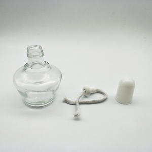 Lampe à alcool en verre pour la recherche médicale nationale, 150 ml, avec mèche et capuchon, pour chauffage en laboratoire - Product Image 1